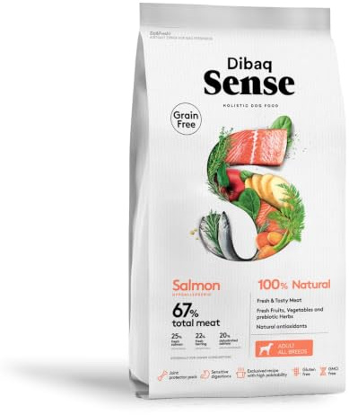 Dibaq Sense Grain Free Salmón, 12 kg