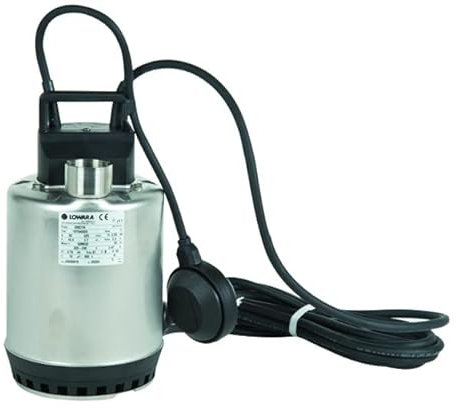 Doc3 Lowara Pompe Immergée Électropompe Submersible pour Eaux Claires, 0,33 kW 0,25 230 V
