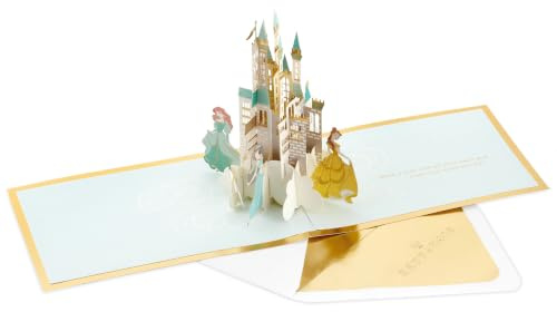 Hallmark Signature Paper Wonder Pop-Up-Geburtstagskarte (Disney Prinzessinnen)