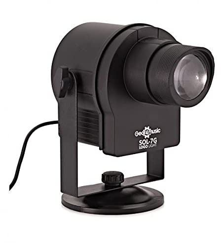 Custom Image Gobo Logo Projector Light by Gear4music