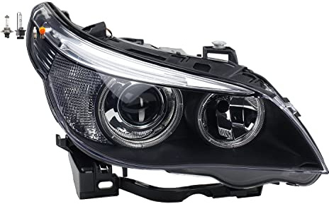 Johns, Scheinwerfer passend für BMW 5er E60/E61 01/05-03/07 rechts + Leuchtmittel