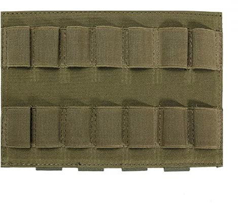 DONGKER Sac de Transport de Cartouche 14 Fusil,Sac de Munitions de Fusil,Molle Porte-munitions de Calibre 12/20 pour Chasse Tactique