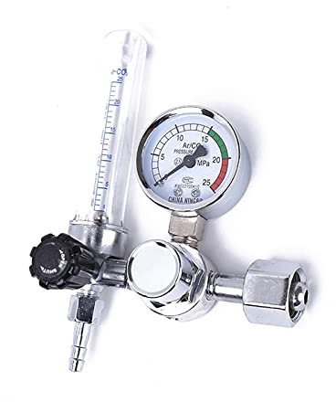 Regler 0-25mpa Argon-Regler, CO2 M. I G i G Flow-Meter-Gasregler-Durchflussmesserschweißschweißmesser Druckminderer (Color : Type1)