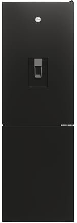 Hoover HOCE4T618EWBK Total No Frost Fridge Freezer with Non Plumbed Water Dispenser - Black - E Rated