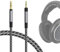 GEEKRIA-Audiokabel kompatibel mit Sennheiser HD620S, HD599SE, HD599, HD598, HD598SE, HD560S, HD598SR, HD400PRO, HD579, HD569, 1/8 Zoll (3,5 mm) auf 2,5 mm geflochtenes Nylon-Ersatzkabel (4 Fuß/1,2 m)