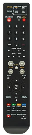 00079B New Replace Remote Control Compatible with Samsung DVD Player Recorder DVD-SH875 DVD-SH877 DVD-SH873
