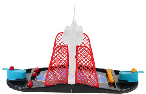 Abaodam Jeu De Flipper Mini-Basket De Bureau Jeu De Lancement 3D pour Garçon Et Filles Et Adultes Format Compact Améliore L’agilité des Doigts Divertissement Intérieur en Famille