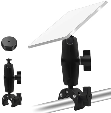 Stativ Halterung, 1/4 Klemme RV Leiter Dach Gestell Kompatibel für Starlink Mini für Original Rohr Adapter Einstellbar Masten Auto Leiter Yacht Wohnmobile (Für SPX-04171000-515)