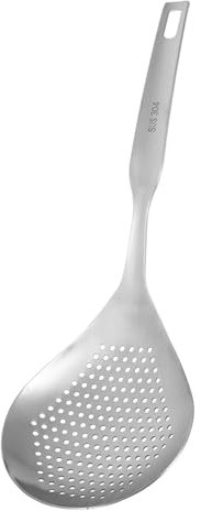 Cabilock Cuchara De Pimienta De Acero Inoxidable Cuchara Para Espaguetis Colador De Acero Inoxidable Para Cocinar Fideos y Albóndigas