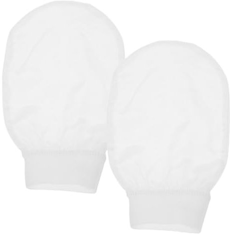 Healvian 2pcs Bath Towel Multi-function Shower Gloves Exfoliating Mittens for Skin Cleaning Compact Design for Bathing and Exfoliating Routine