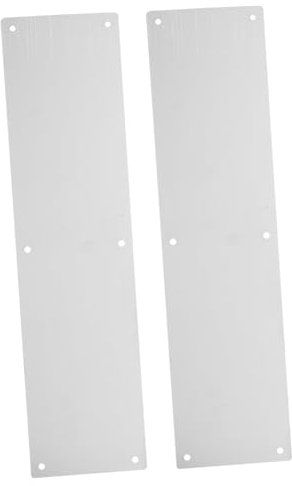 NUOBESTY Rivestimento Per Porta in Acciaio Inossidabile Battiscopa Per Porta Piastra Di Rinforzo Per Esterna Design Elegante Facile Installazione
