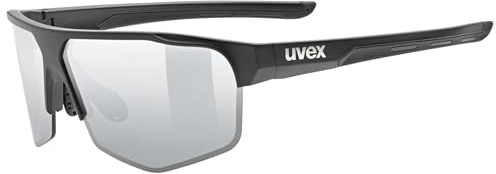 uvex axos set, Sportglasögonen unisex – vuxen, black matt/mir.silver, one size