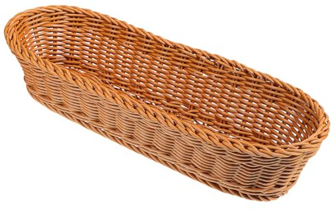 Garneck Cesta de Pan Tejida Grande de PP Canasta de Almacenamiento para Frutas y Pan para