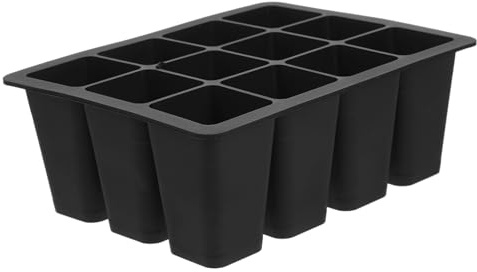 HIAKDOFT Vassoio per Piantine in Silicone Riutilizzabile Alveoli Semenzaio per Germinazione e Coltivazione Indoor e Serra Compatto e Durevole per Giardinaggio e Giardino