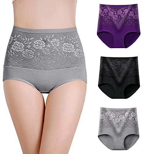Mutande 100% Cotone Donna, Slip Donna Intimo Donna Cotone Seducente Cotone Intimo Mutandine a Vita Bassa Bikini Underwear Mutande Donna Microfibra Biancheria Intima Seamless Underwear