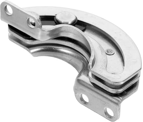 GALPADA Cerniere per Mobili in Acciaio Inox a 180 Gradi, Cerniere Scorrevoli Nascoste per Ante di Cucina, Adatte per Porte Semicircolari e Utilizzo Frequente in Abitazioni