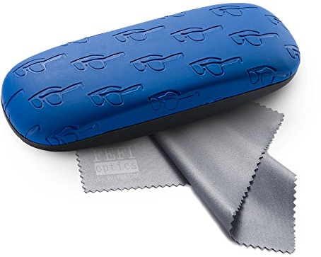 FEFI Hardcase Brillenetui Softtouch im geprägten Brillen-Design