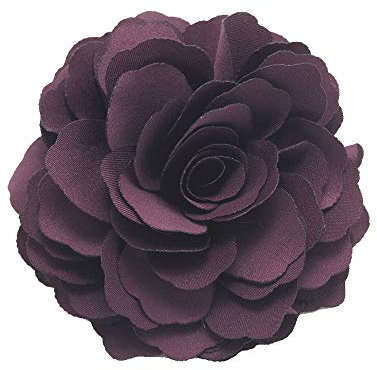 KABELIFEBlumen Haarspangen Haarclip Haarklipp Blumen Haarklammer Ansteckblume Brosche Haarschmuck für Party Strand Hochzeit (Lila)