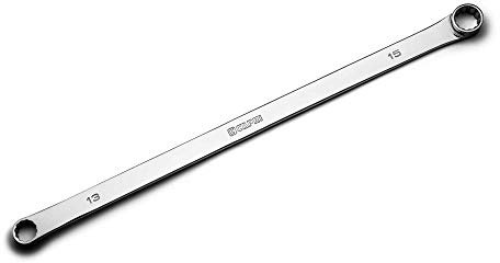 Capri Tools 0 Degree Offset Extra Long Box End Wrench, Metric (13 x 15 mm), CP11800-1315