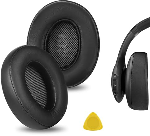 Geekria Elite Sheepskin Replacement Ear Pads for JBL Everest Elite 700, V700NXT Headphones Ear Cushions, Repair Parts (Black)