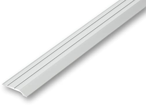 (8,05EUR/m) Ausgleichsprofil Abschlussprofil für geringe Höhenunterschiede 30 x 900 mm silberfarben selbstklebend