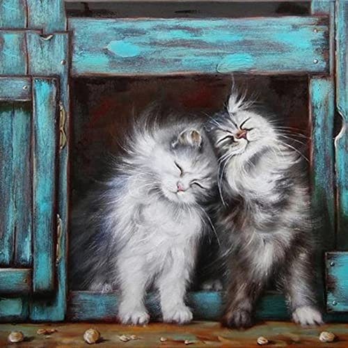 YJPZZG 4000 Stück Jigsaw Katze Geeignet FüR Erwachsene Und Kinder Holzpuzzles Mit Landschaftsmustern Fertige Größe 141×87cm