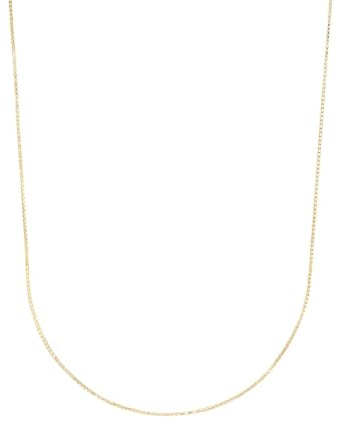 Amor Collier Unisex Damen Herren Halsschmuck, 35+3 cm, Gold, Kommt in Schmuck Geschenk Box, 2014558