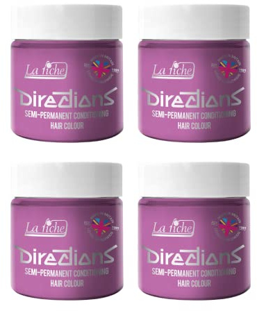 La Riche Directions Semipermanente Haarfarbe 100 ml Dose 4 Packung (Lavender)