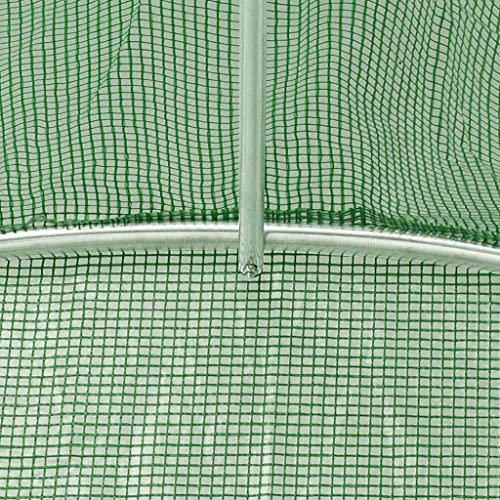 BaraSh Gewächshaus 8 m² 2x4x2 m Grow Tent Tomatenhaus Stabil GewäChshaus Garten