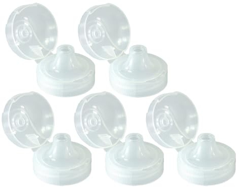 kavodrink 5 x Flip-Top-Deckel für Tritan Trinkflasche Wasserflasche - Sport - Fahrrad - Fitness - BPA-frei