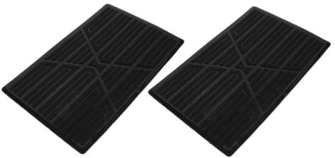 EXAOMBLE 2stücke Auto Fußmatten Antirutsch Gummimatte Für Pedale Strapazierfähige Teppichreparatur-Pads Für Fahrzeuge rutschfeste Fußstützen Und Schutzunterlage Für Autoteppiche