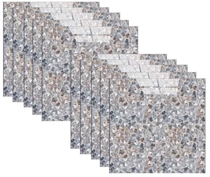 QHZYMX Dalle de Plafond Panneaux Lambris 3D Auto-adhésifs en PVC Imperméable, Revêtement Plafond Robuste À Monter Soi-même pour Recouvrir Les Plafonds Cassés, Décoration Murale Intérieure(60 pcs)