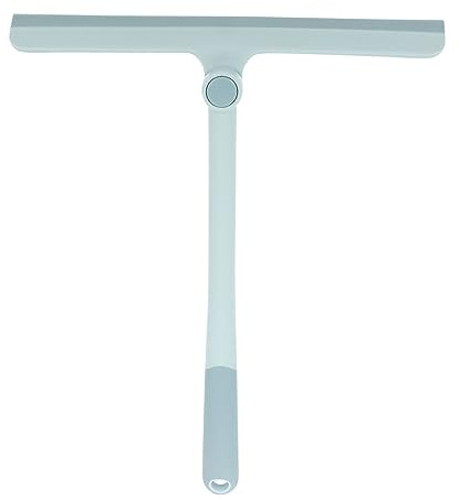iplusmile Tergicristallo 360° Rotante in Plastica Per Vetri, Lavavetri Per Bagno e Cucina, Strumento Leggero Per Rimozione Acqua Su Porte Doccia, Specchi e Finestre Domestiche