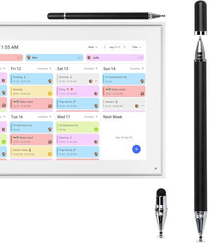 Stylus Pen for Digital Calendar and Touch Screen,Black