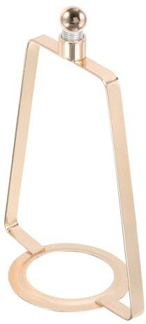 Toddmomy Lampenschirmhalterung Für Tischlampe Lampenschirmrahmen Aus Metall Lampenschirmadapter Für Diy-Beleuchtungszubehör Ersatz Für Alte Oder Defekte Lampenschirmhalter 14.50 X 10.00 X 6.00 Cm