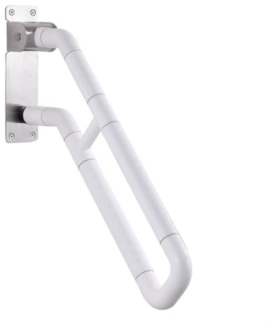 Stainless Steel Bathroom Handle with 135° Tilt for Enhanced Safety and Accessibility in Showers and Bathtubs
