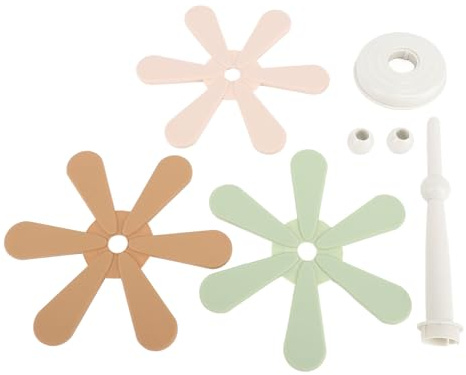 Fyearfly Juego de 3 posavasos de silicona aislantes para árboles, manteles individuales de silicona resistentes al calor para platos calientes, ollas, cocina, mesa de comedor, decoraciones