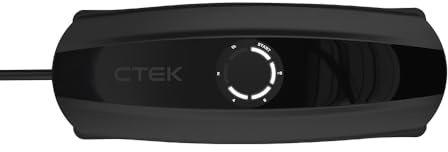 CTEK CS ONE (Gen 2) mit WLAN, 12-V-Smart-Batterieladegerät und -Erhaltungsladegerät mit App-Steuerung, Fernüberwachung, adaptiver Ladung und polungsfreien Klemmen für PKW und Motorräder