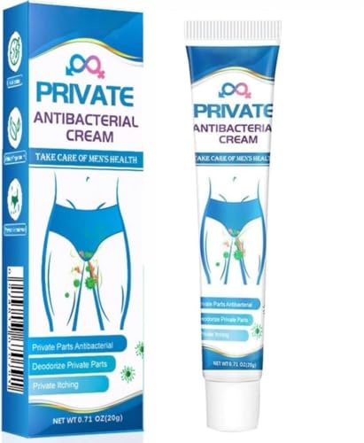 Crema Antibatterica per Parti Intime, Crema Intima Antibatterica, Unguento Lenitivo Anti-Prurito, Igiene Quotidiana e Cura della Pelle, Per Donne e Uomini,1pc
