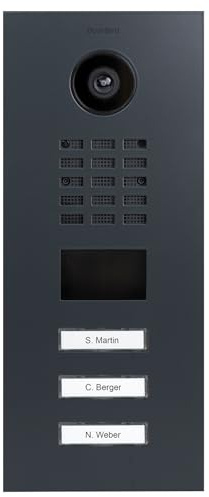 portier vidéo IP - 3 Boutons d'appel - D2103V-RAL7016