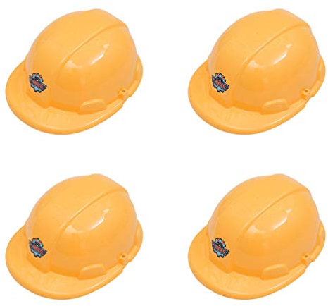 Tomaibaby Kinder Bauarbeiterhelm Spielzeug Sicherheit Helm Für Rollenspiele Und Kostümzubehör Leichter Kunststoff Schutzhelm Für Kinder 8.5 X 6.9 X 3.9 Zoll