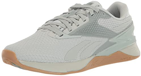 Reebok Damen Nano X3 Crosstrainer, Sea Spray/Harmony Green/Gum, 41 EU