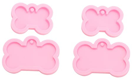 BCOATH 2sets Silikon Hund Form Kuchen Machen Werkzeug Antihaft Kuchen Pan 2 Stücke * 2