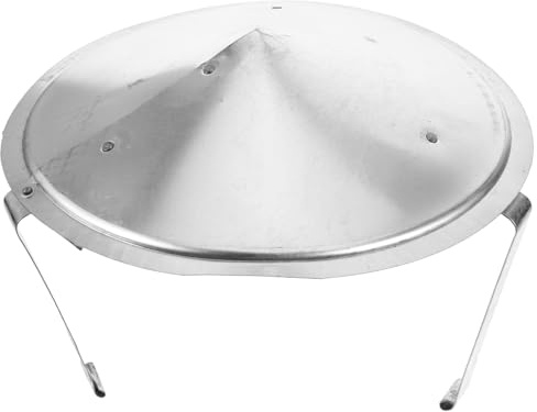 MUCKLILY Chapeau De Cheminée Chapeau De Pluie Sur Le Toit Housse De Pluie Pour Évent De Toit Couvercle D'évent De Cheminée Bouchon De Cheminée Celui En Acier Inoxydable Ménage Pare-brise