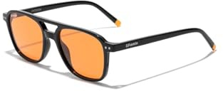 D.Franklin - Gafas de sol unisex con cristales de protección UV - Polarizadas - Modelo jackson square
