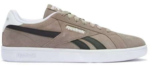Reebok Unisex Court Retro sneakers, GRITTYGREY/Svart/FTWRWHITE, 45,5 EU, Grittygrey Black Ftwrwhite, 45.5
