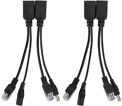 2 Paar POE-, Se- oder Überwachungsgeräte 12V PO E-SplitterPO-Splitter-Kamera-Netzteil E-Splitter12 V