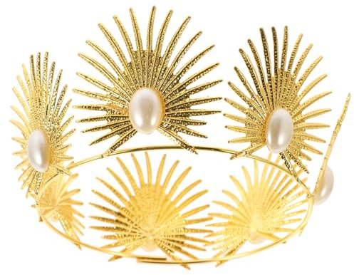 DRESSOOS Vintage Krone Haar-accessoire Für Frauen Für Party Hochzeit Geburtstag 1 Stück