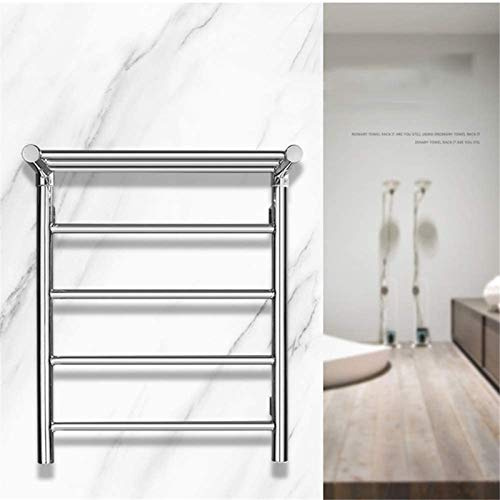 LMRJHAZ Bathroom Wall Heater Towel Warmer,Electric Towel Rack,Towel Warmer Wall-Mount Luxurious Stainless Steel Safety Energy Saving Towel Dryer Home Bathroom Accessories (Color : 220vhardwired)