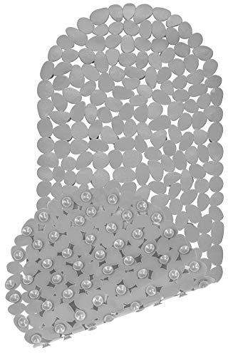 Circul Badewanneneinlage 99 x 39 cm grau Kieselsteinoptik, Neue Saugnoppen bessere Antirutschfunktion